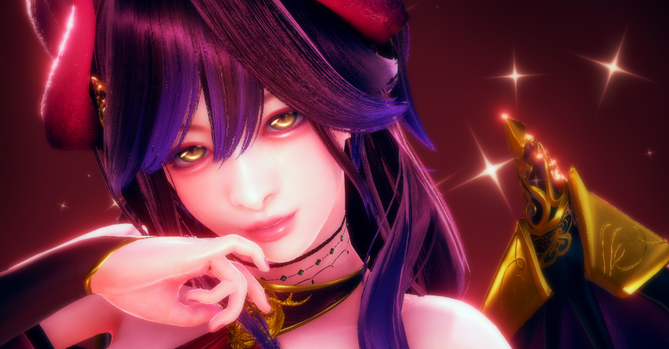 《AI少女》紫發美艷高冷女魅魔MOD