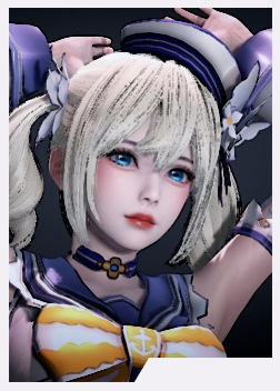 《AI少女》白發馬尾少女芭芭拉MOD