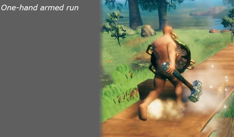 《Valheim：英靈神殿》真實(shí)跑動(dòng)動(dòng)作MOD
