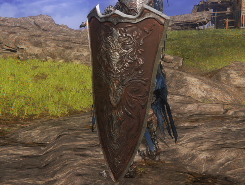 《艾爾登法環》黑暗之魂3狼騎士大劍與狼大盾v1.1MOD