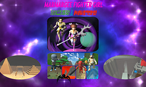 瑪瑪吉戰斗女孩大戰僵尸與怪物！