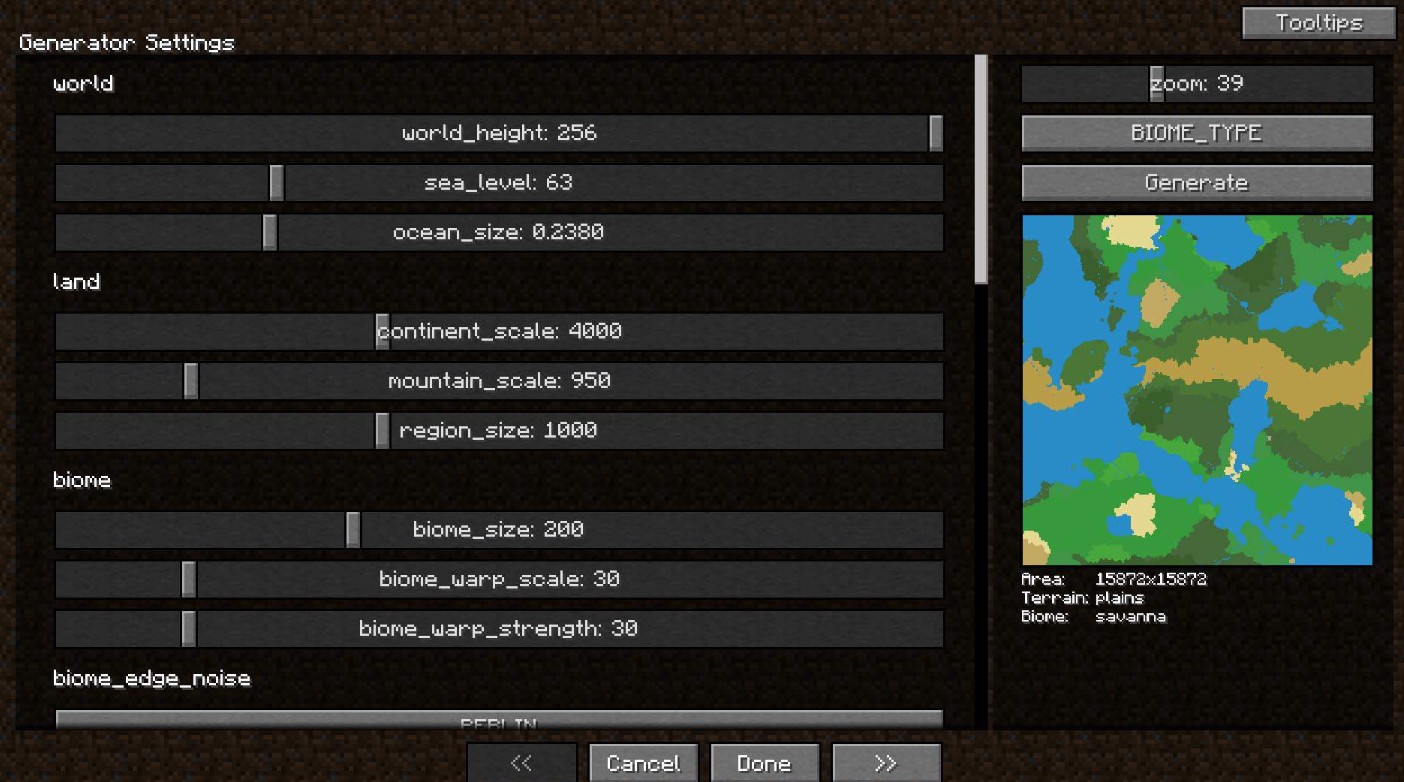 《我的世界》1.16.5真實地形生成MOD