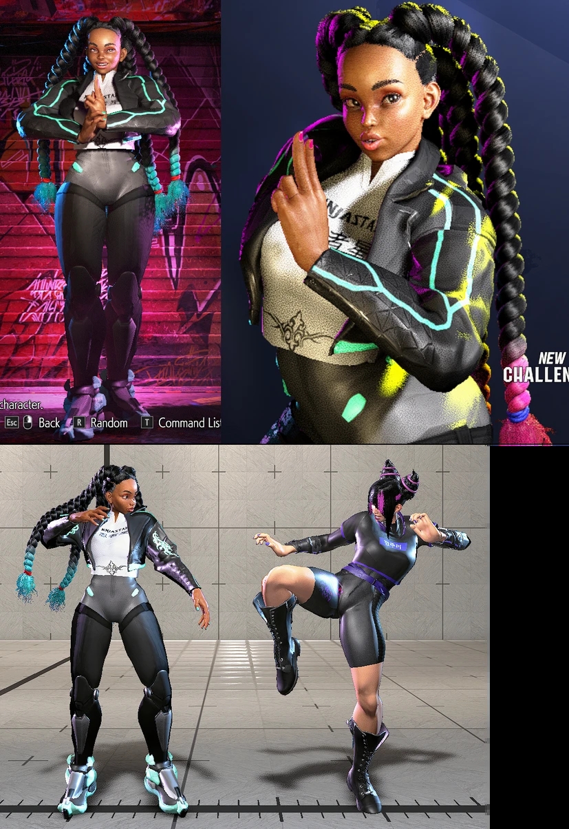 《街頭霸王6》金佰莉街頭格斗服裝MOD