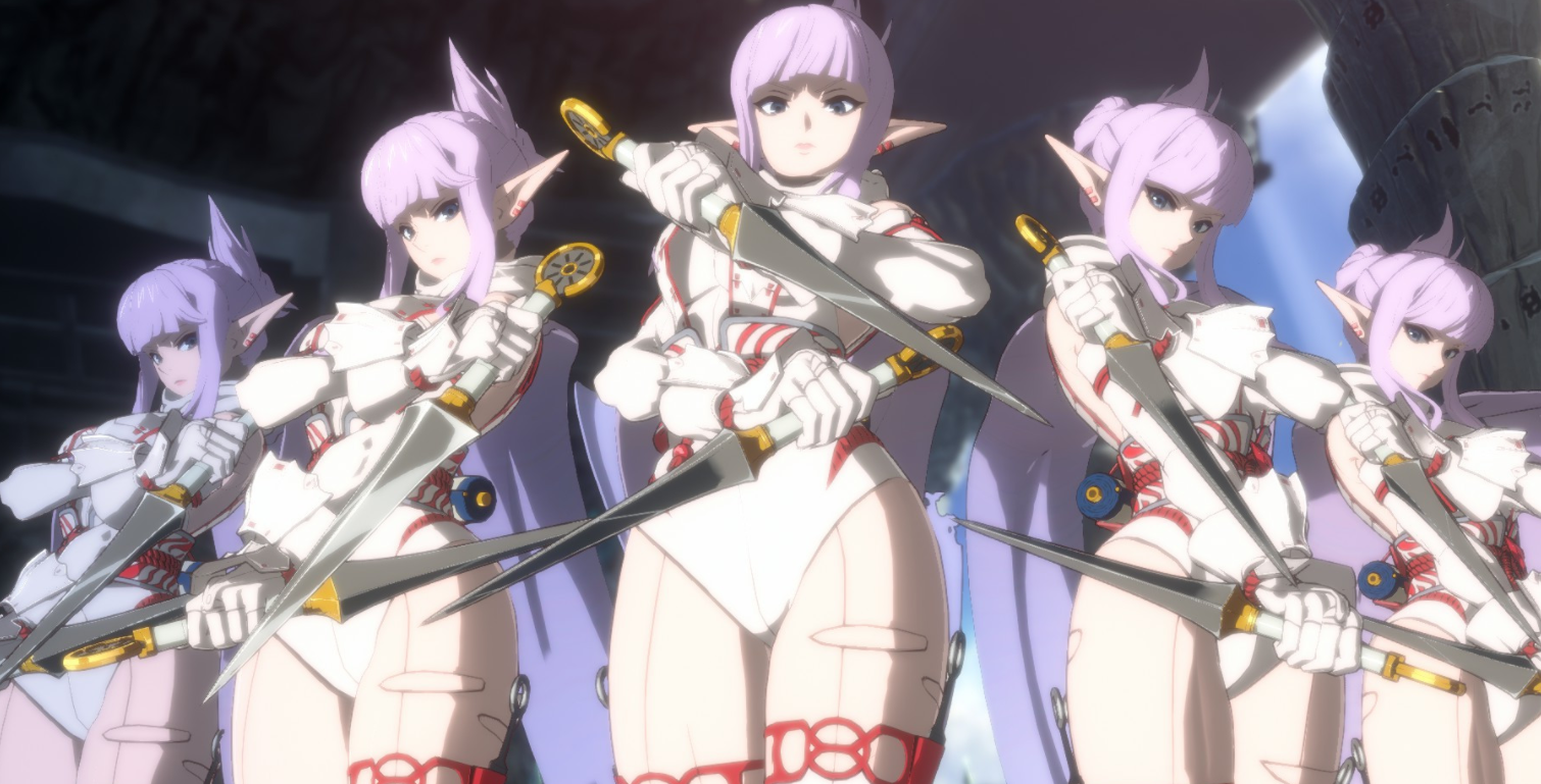 《地下城與勇士：決斗》女忍者性感咲夜配色MOD
