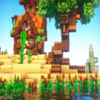 方塊刀劍城堡盒子