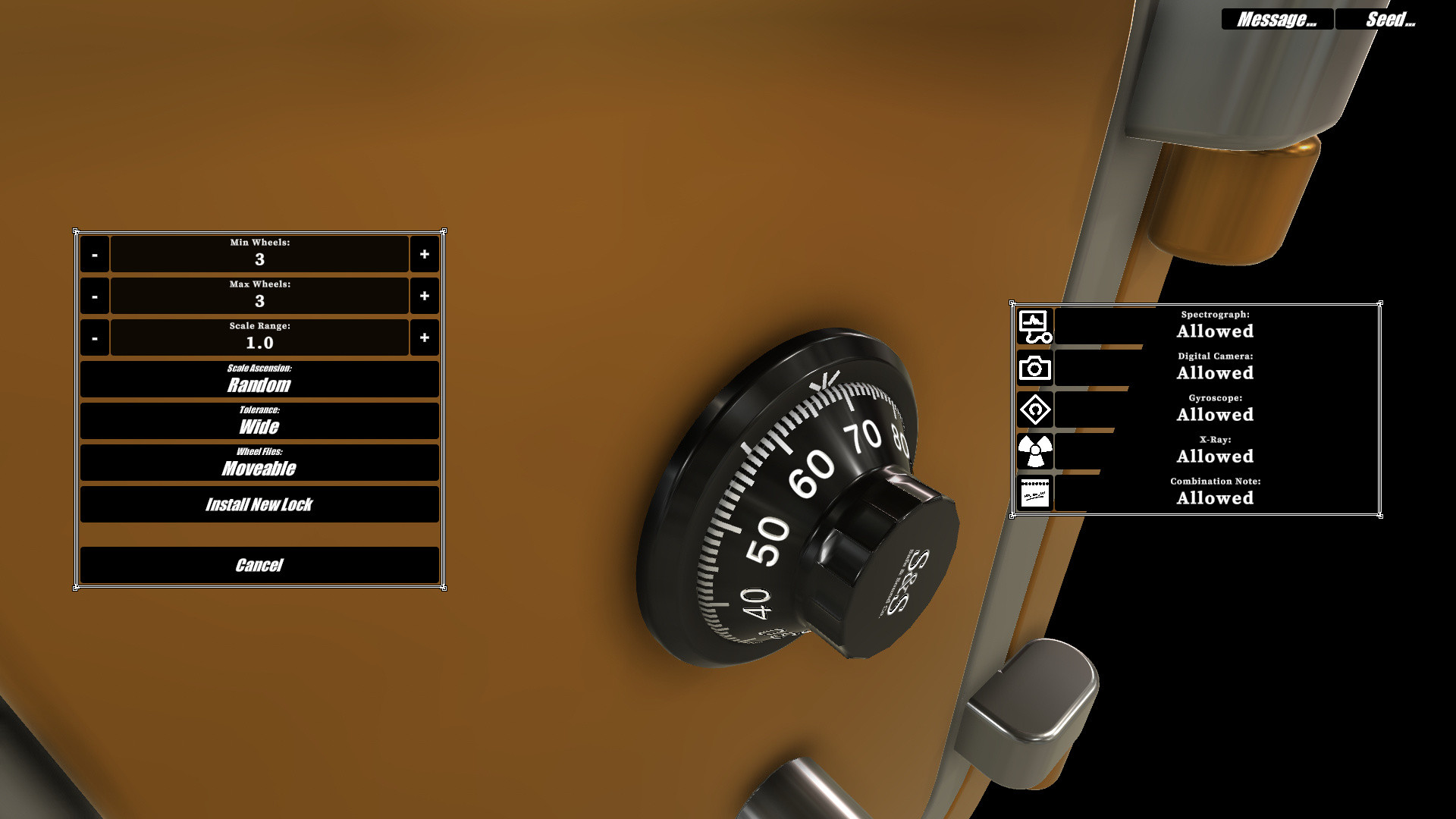 蘇菲的保險箱開鎖模擬器