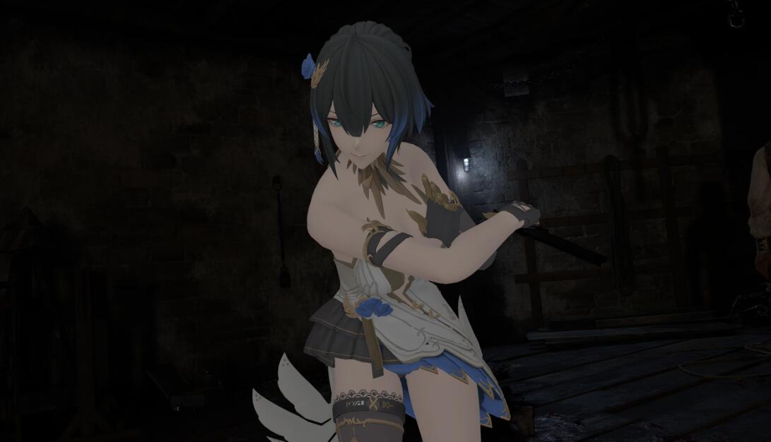 《生化危機4：重制版》塵白禁區凱茜婭替換里昂MOD[正式版]
