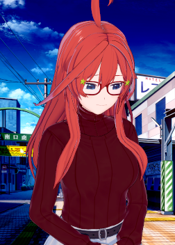 《戀活Sunshine》紅發文靜氣質美少女MOD