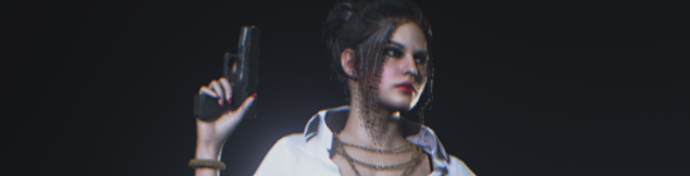 《生化危機3：重制版》吉爾蛇蝎美人2藍黑內衣MOD[僅支持舊版本]