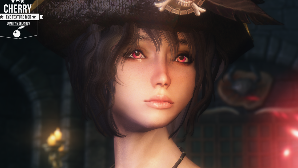 《上古卷軸5：天際重制版》CherrysEyes清純櫻桃眼MOD