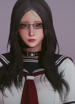 《AI少女》黑發眼鏡學姐MOD