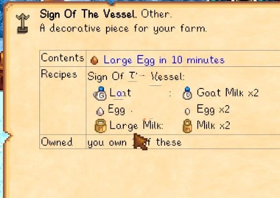 《星露谷物語》畜牧產品合成分解機MOD