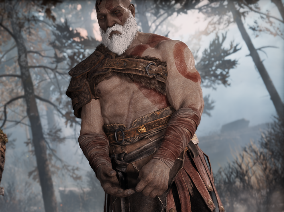 《戰神4》奎托斯隱形戰斧MOD