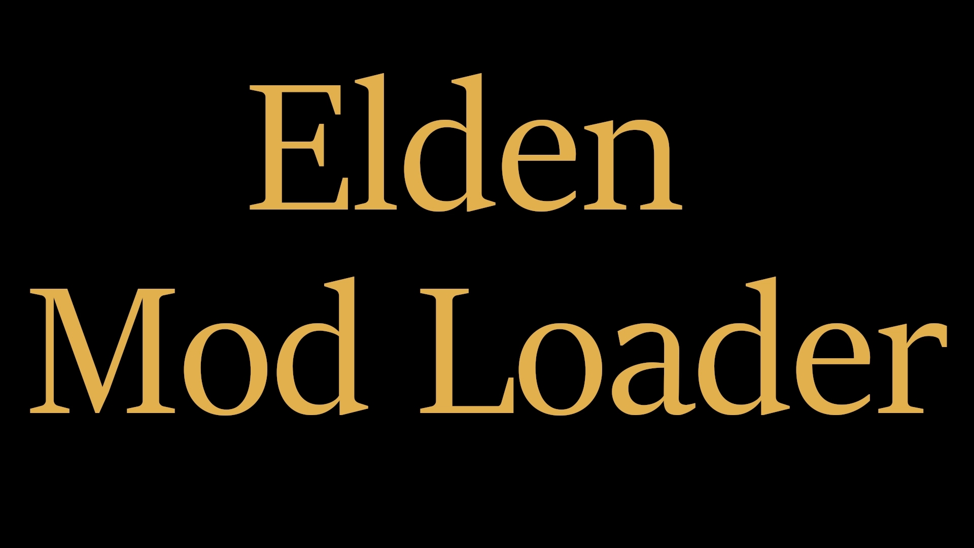 Elden Mod Loader艾爾登法環MOD補丁