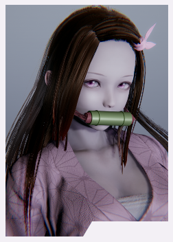 《AI少女》粉瞳少女禰豆子MOD