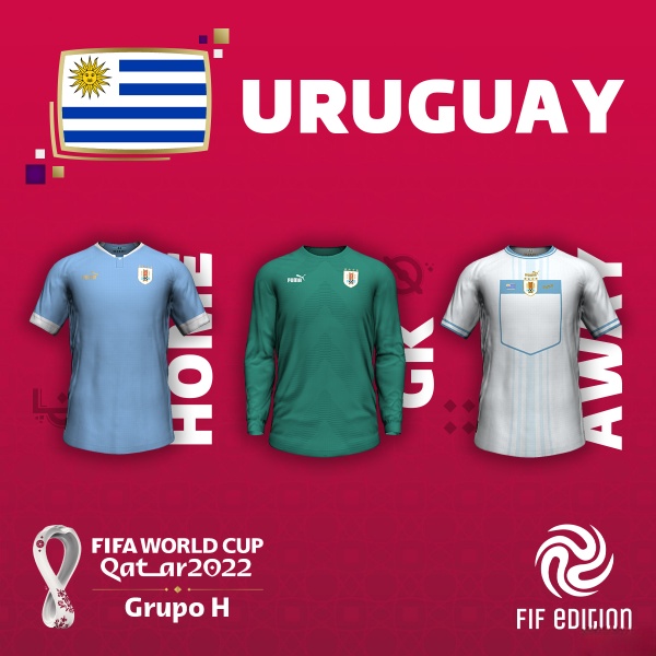 《FIFA 22》烏拉圭國家隊球衣包