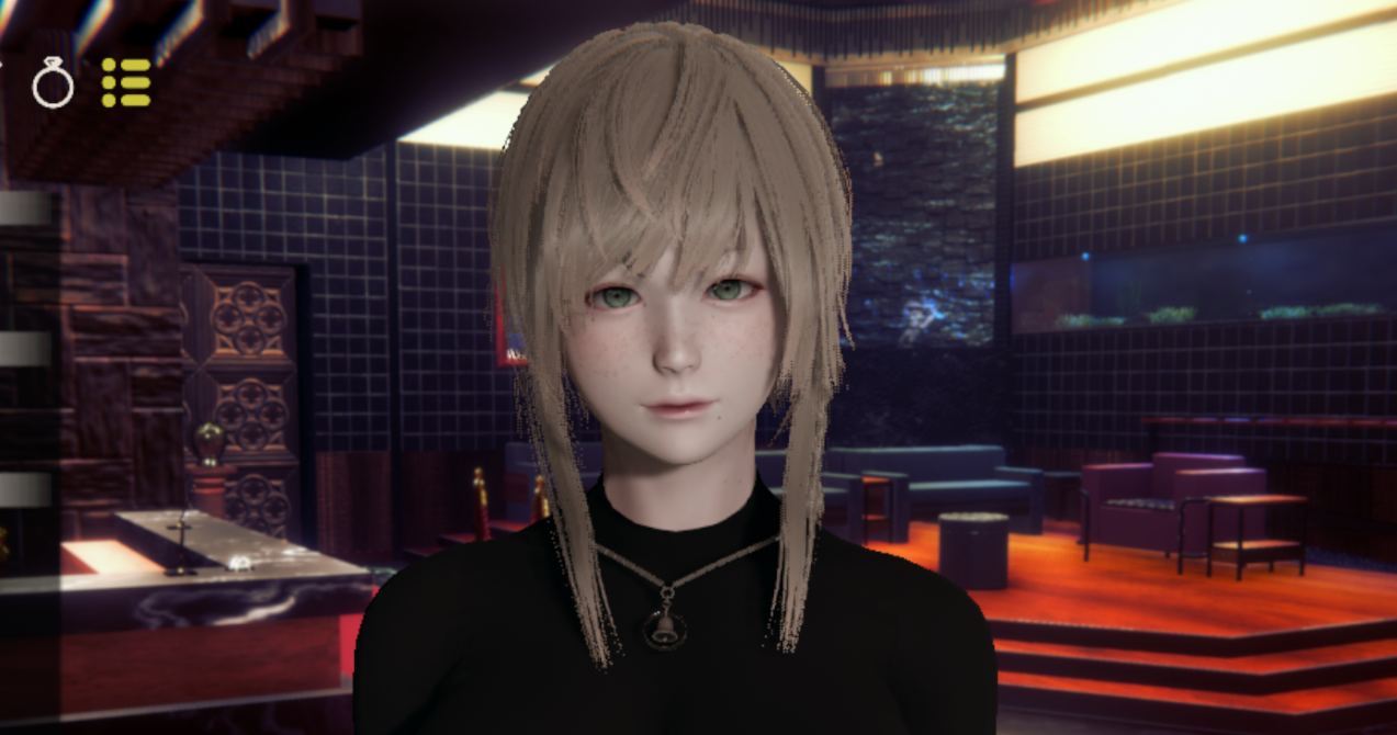 《AI少女》銀發(fā)黑衣未亡人御姐MOD
