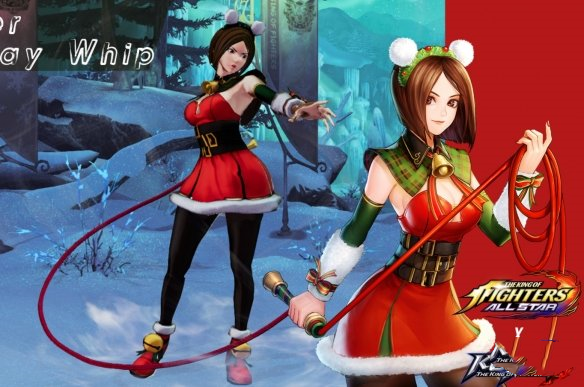 《拳皇15》鞭女維普圣誕節(jié)裝束MOD