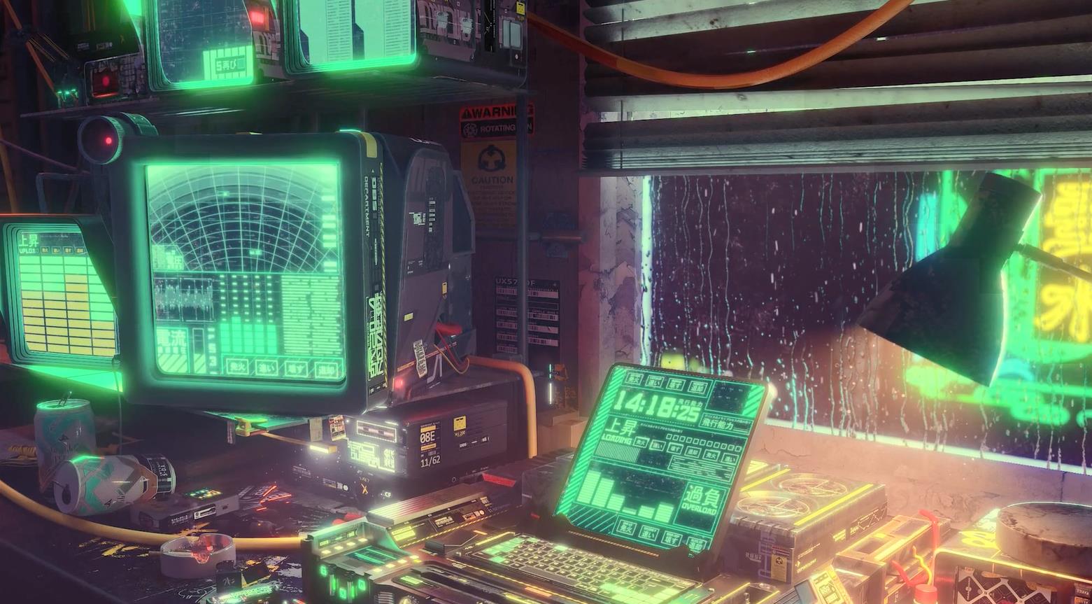 《Wallpaper Engine》觀測(cè)儀器房室內(nèi)3D場(chǎng)景動(dòng)態(tài)壁紙