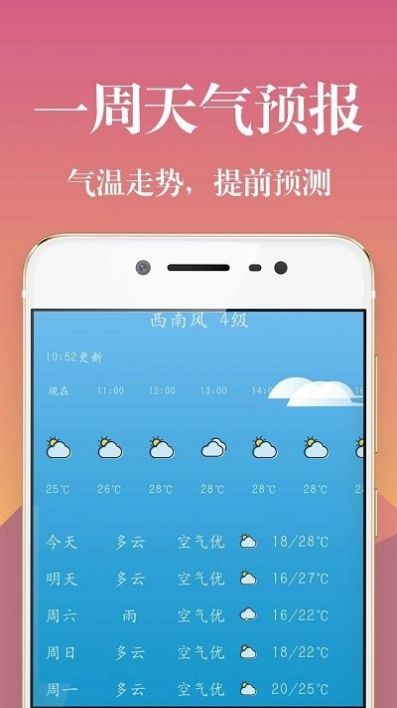 實時天氣降雨預報