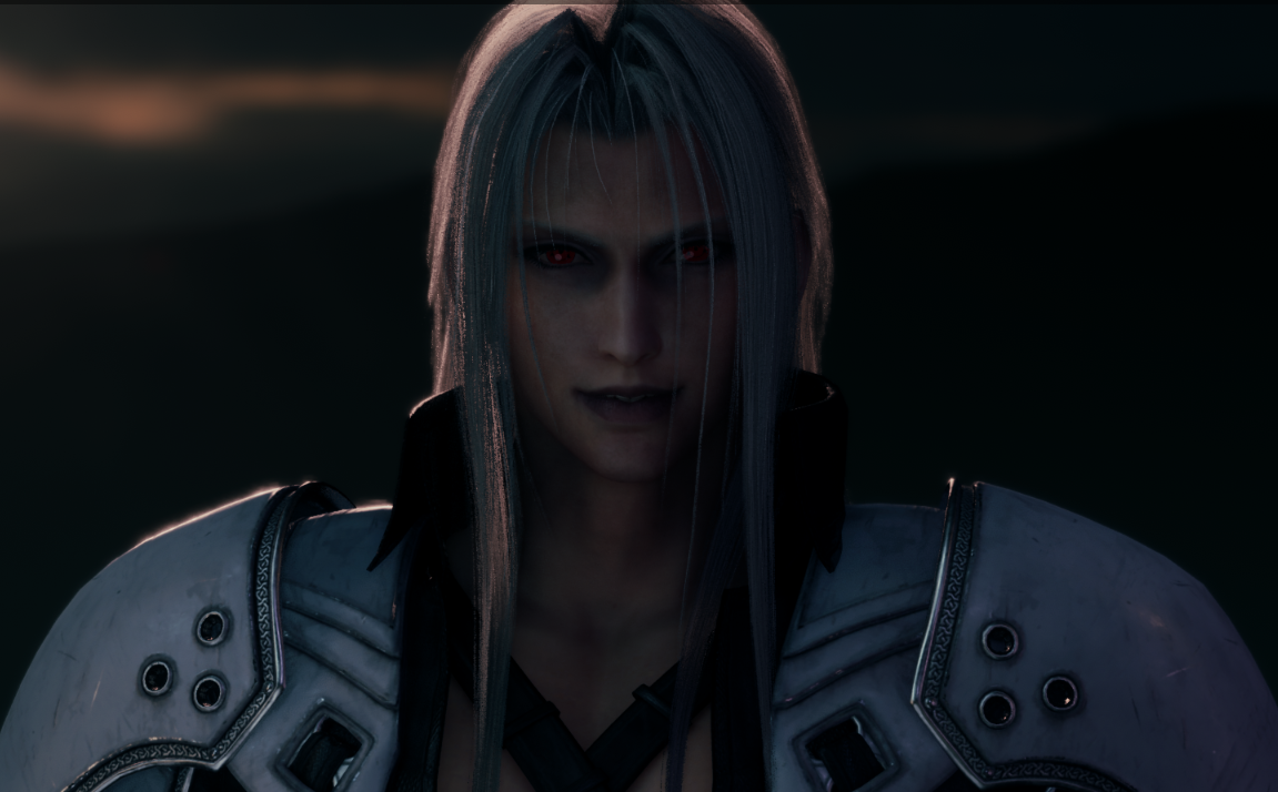 《最終幻想7：重制版》薩菲羅斯寫輪眼MOD