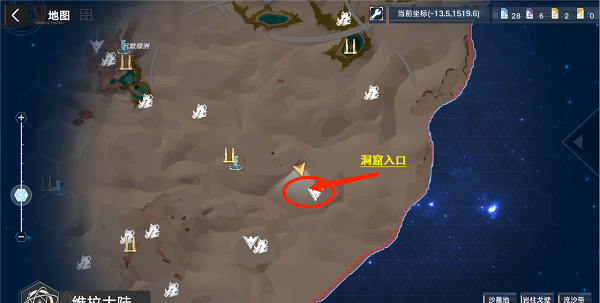 《幻塔》維拉流沙帶風(fēng)景點(diǎn)位置坐標(biāo)大全