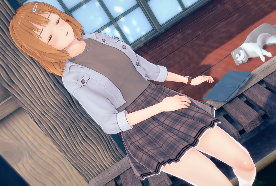 《戀活Sunshine》金發休閑服小姐姐MOD