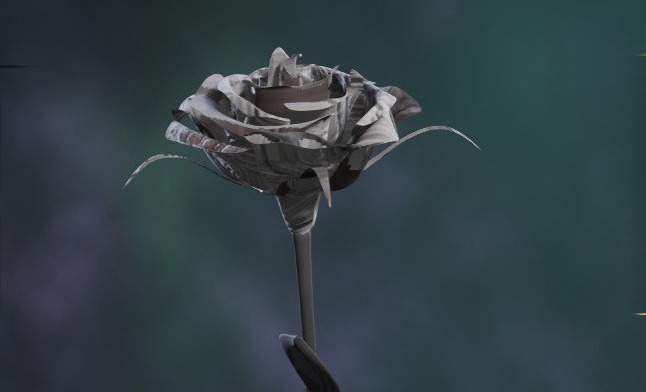 《霍格沃茨之遺》銀玫瑰魔杖MOD