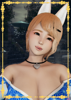 《AI少女》日系和服狐貍耳朵橙發(fā)小姐姐MOD