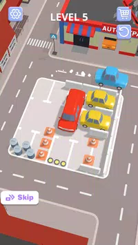 汽車停車堵塞