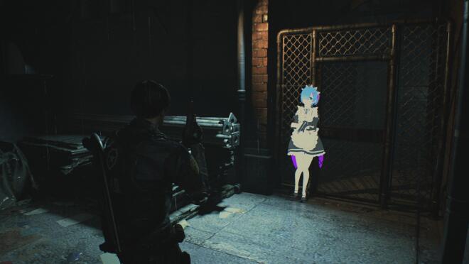 《生化危機2：重制版》女仆蕾姆替換克萊爾MOD[僅支持舊版本]
