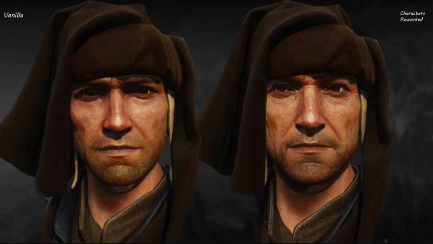 《巫師3次世代版》主要NPC高清重制MOD