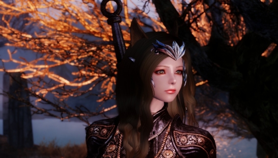 《上古卷軸5：天際重制版》超萌美少女捏臉MOD