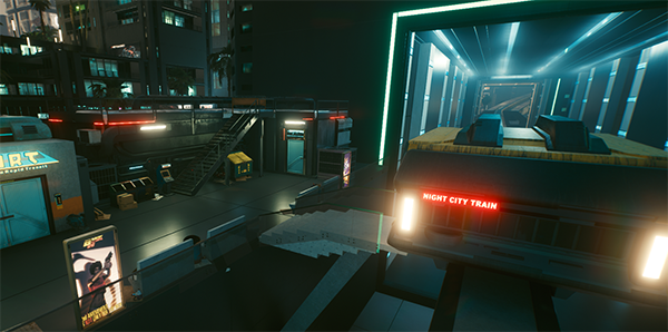 《賽博朋克2077》地鐵系統v1.81MOD