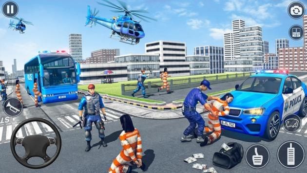 警車模擬器巴士