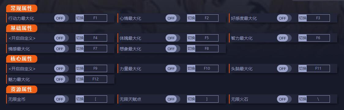 《火山的女兒》v1.00.09十五項修改器更新修復版