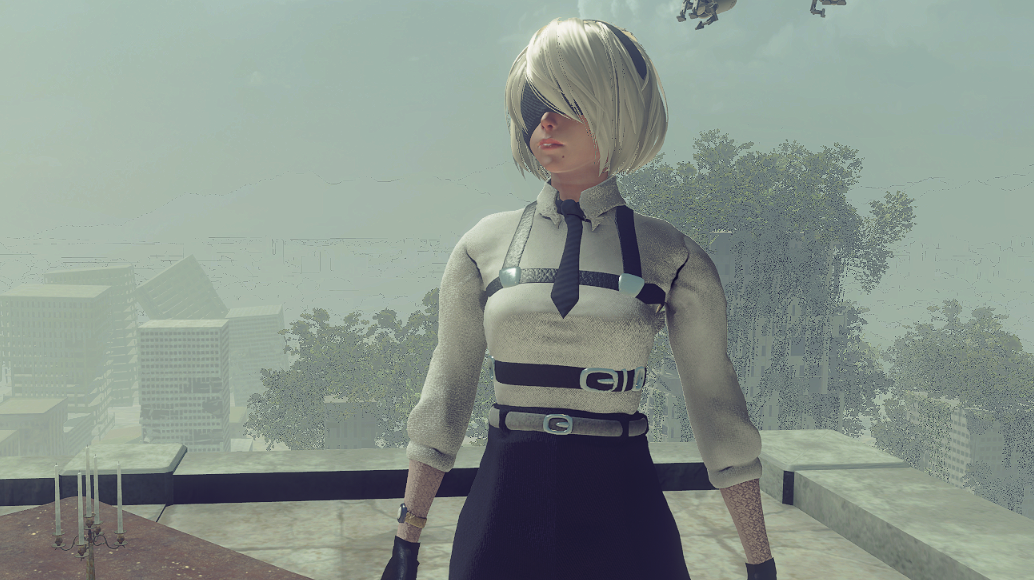 《尼爾：機械紀元》2B小姐姐中世紀馬術服MOD