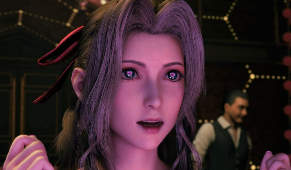 《最終幻想7：重制版》愛麗絲粉色愛心眼瞳MOD