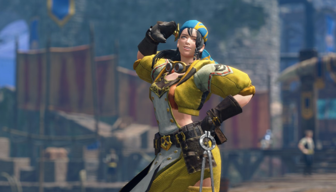 《怪物獵人崛起：曙光》輕薄性感米娜蕾服裝替換工會十字套MOD