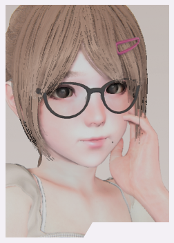 《AI少女》黑框眼鏡清純美少女MOD