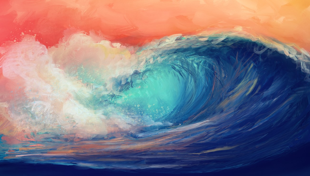 《Wallpaper Engine》碧波海浪動態壁紙