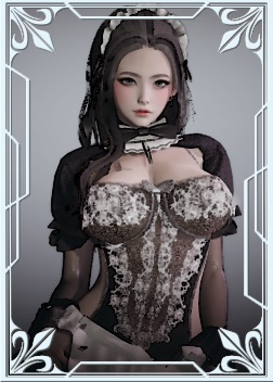 《AI少女》韓系黑絲女仆MOD