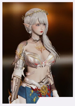 《AI少女》白發(fā)精靈公主MOD