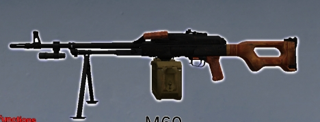 《求生之路2》俄羅斯PKM大機槍替換M60機槍MOD