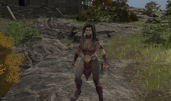 《艾爾登法環》真人快打美蓮娜替換觀布質上衣MOD