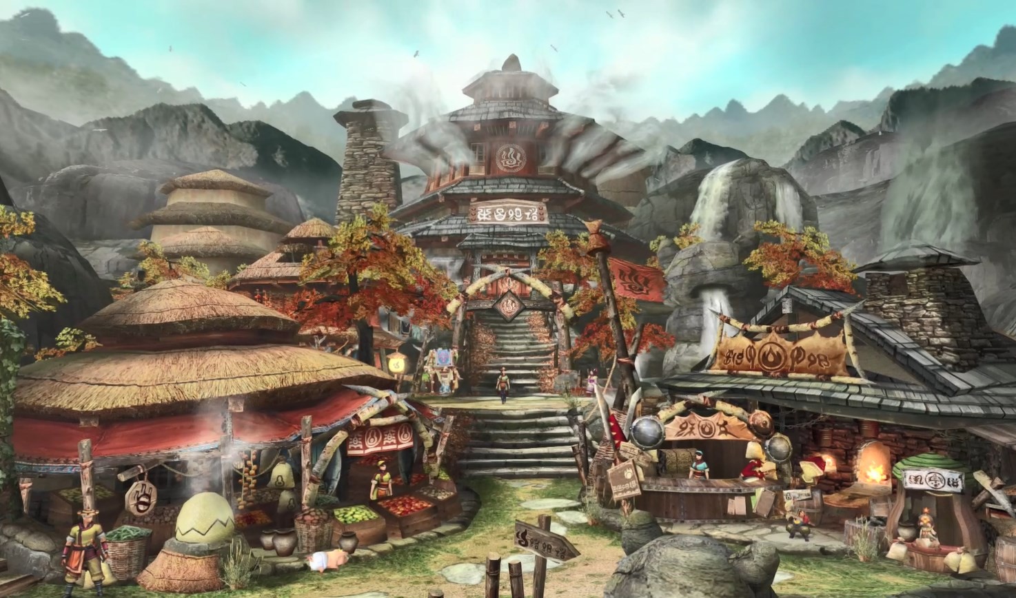 《Wallpaper Engine》怪物獵人P3結(jié)云村動態(tài)壁紙