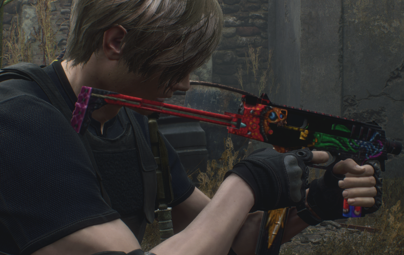 《生化危機(jī)4：重制版》CSGO MP9爆裂食物鏈皮膚MOD