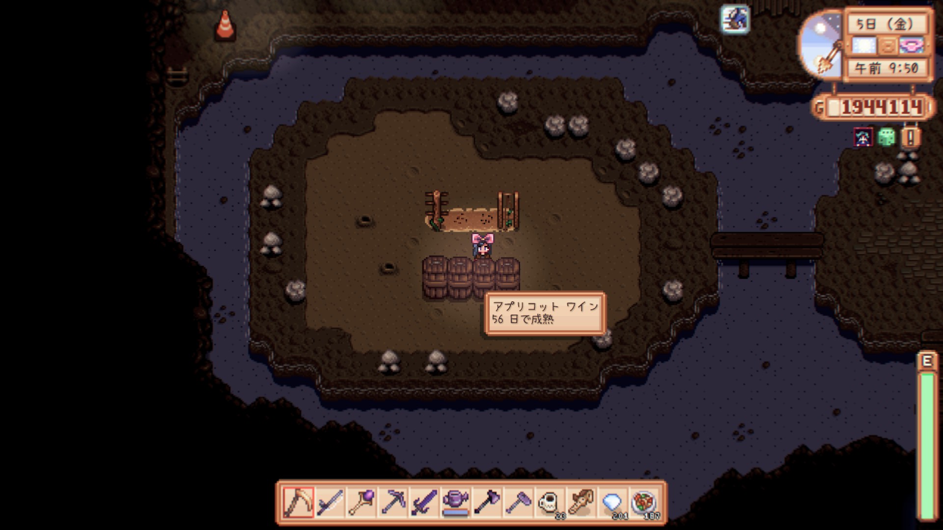 《星露谷物語》新的地區(qū)——潮濕洞穴MOD