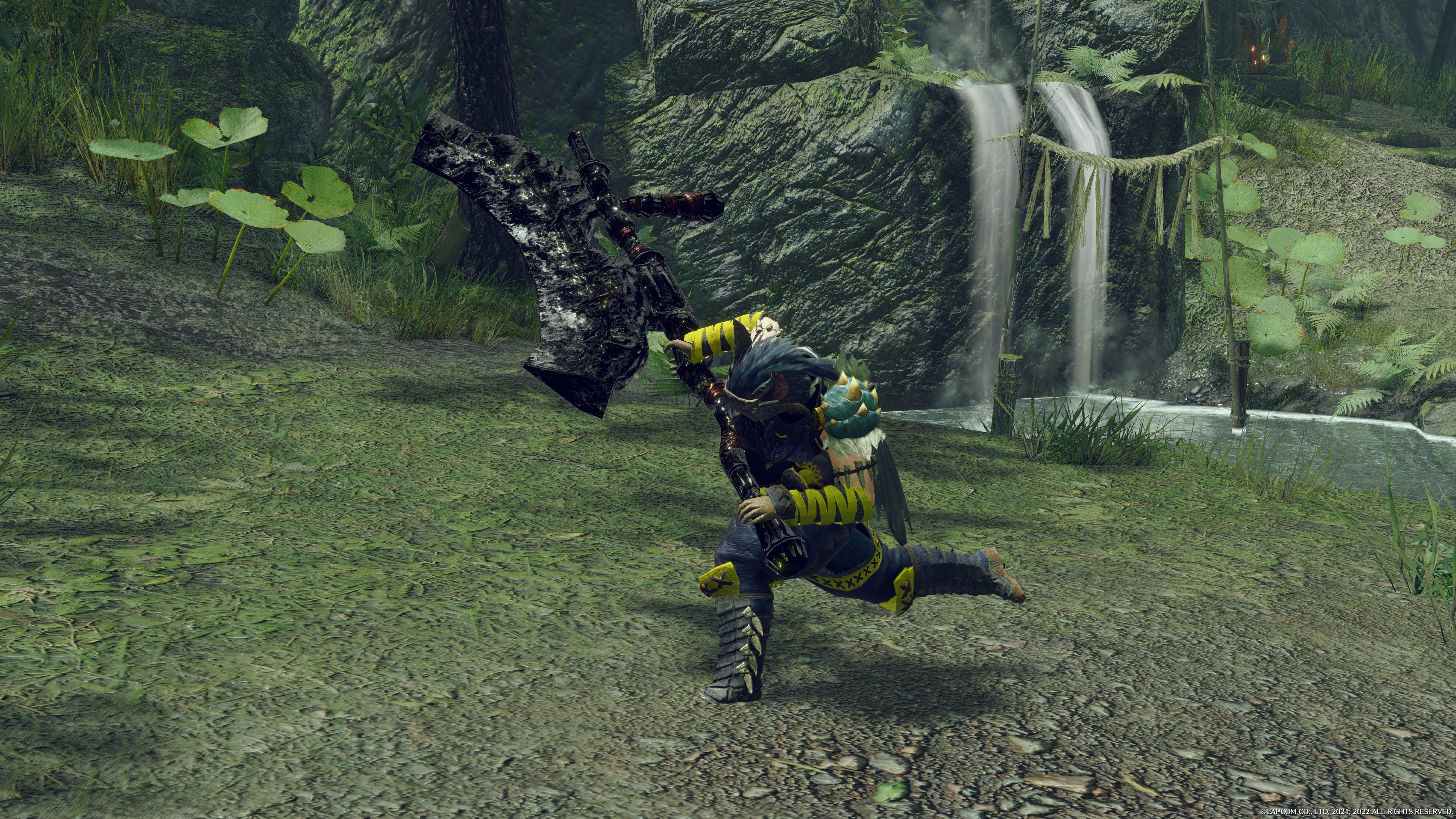 《怪物獵人：崛起》黑魂3獵龍大斧MOD