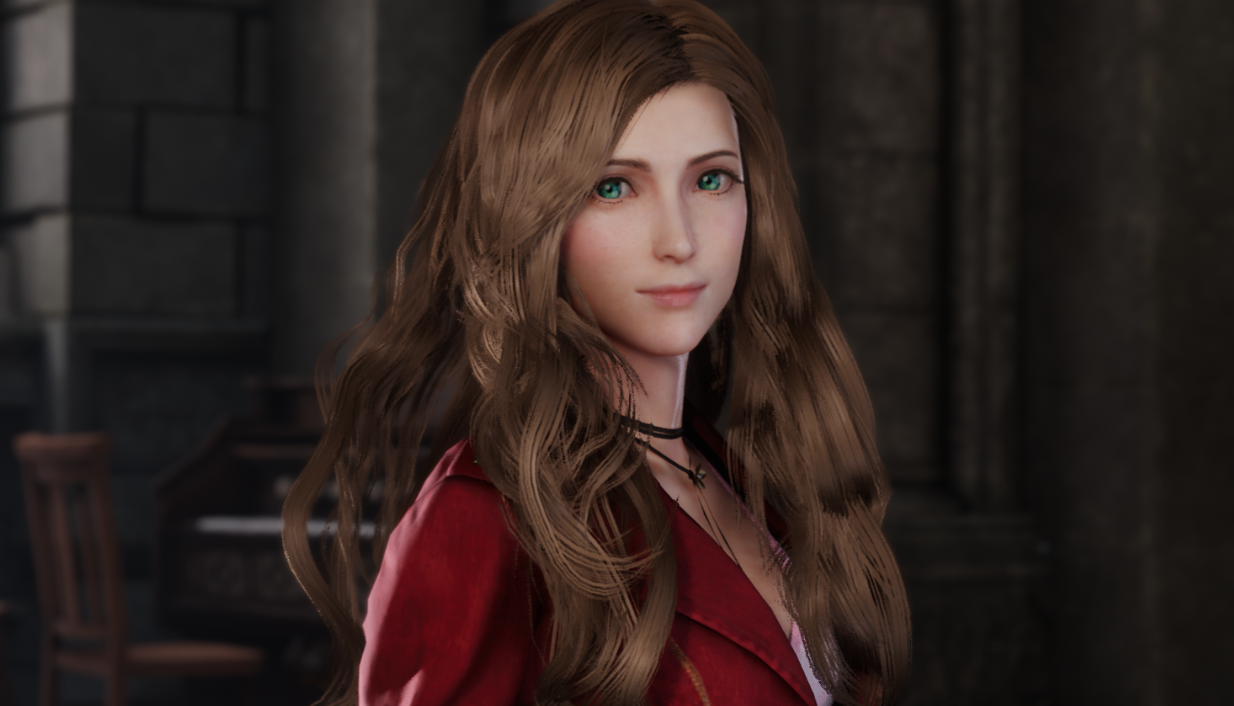 《最終幻想7：重制版》愛麗絲成熟氣質長發波浪卷v1.1MOD